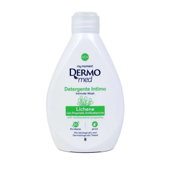 DERMOMED DETERGENTE INTIMO PH 4.5 LICHENE ANTIBATTERICO FLIP TOP 250 ML