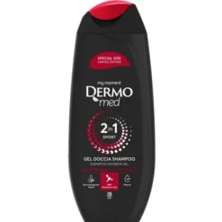 DERMOMED DOCCIA SHAMPOO GEL SPORT 2 IN 1 CON PANTENOLO 250 ML