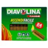 DIAVOLINA ACCENDIFACILE ECOLOGICO 24 ACCENSIONI