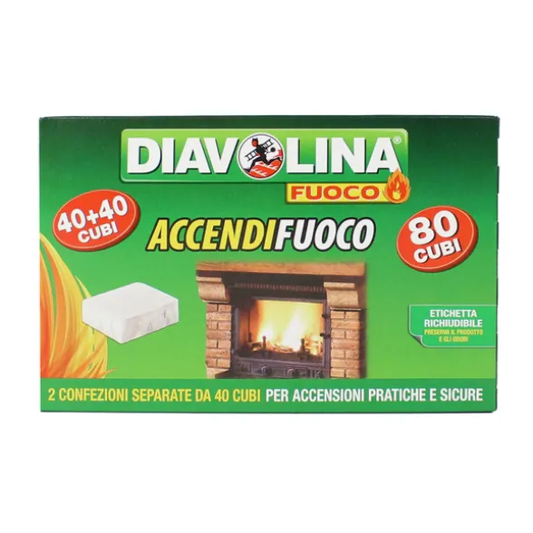 DIAVOLINA ACCENDIFUOCO 80 CUBI