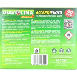 DIAVOLINA ACCENDIGRILL 40 CUBI