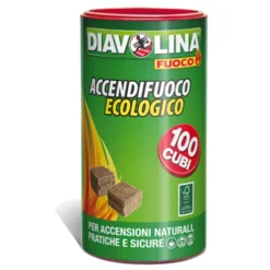 DIAVOLINA ACCENDIGRILL ECOLOGICA 100 CUBI