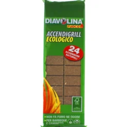 DIAVOLINA ACCENDIGRILL ECOLOGICA 24 CUBI