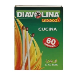 DIAVOLINA CUCINA 60 FIAMMIFERI LE TRE STELLE