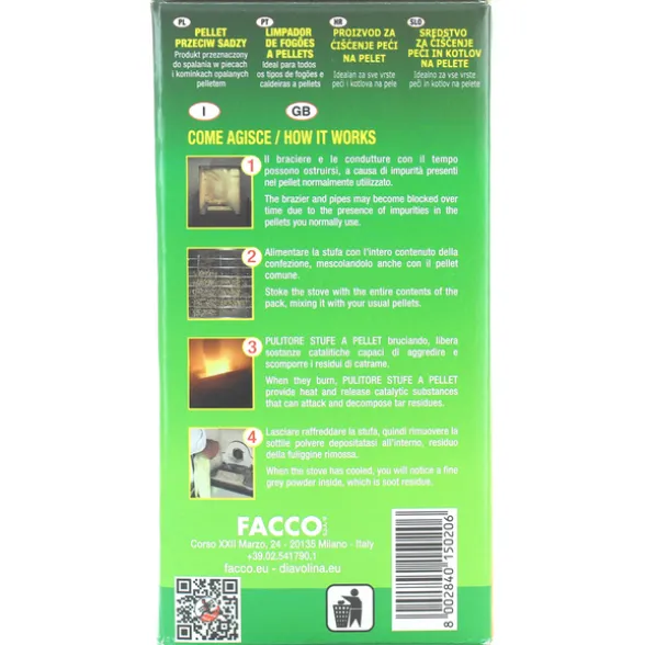 DIAVOLINA PULITORE STUFE A PELLET