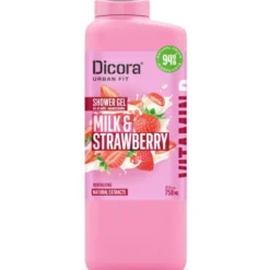 DICORA SHOWER GEL MILK & STRAWBERRY 750 ML