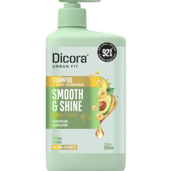 DICORA URBAN FIT SHAMPOO SMOOTH SHINE 800 ML