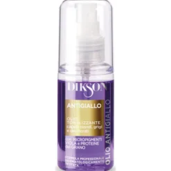 DIKSON ANTIGIALLO OLIO TONALIZZANTE CAPELLI BIONDI, GRIGI e DECOLORATI 75 ML
