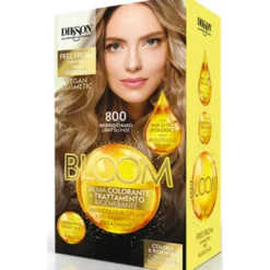 DIKSON BLOOM800 BIONDO CHIARO CREMA COLORANTE E TRATTAMENTO RIGENERANTE