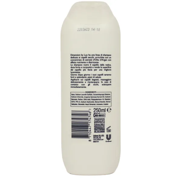 DIMENSION SHAMPOO 2in1 CAPELLI SECCHI 250ML