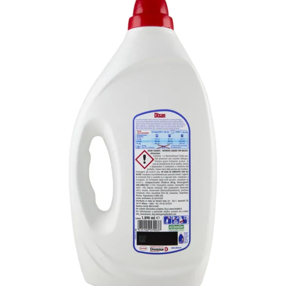 DIXAN DETERSIVO LIQUIDO BUCATO LAVATRICE CLASSICO 42 LAVAGGI 1890 ML