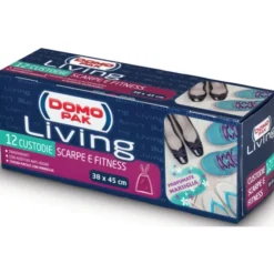 DOMOPAK LIVING SCARPE E FITNESS 12 CUSTODIE 38 x 45 CM