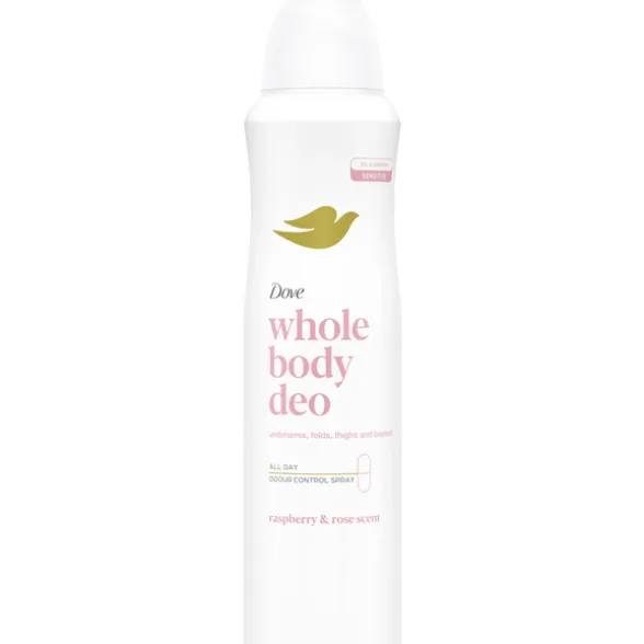 DOVE DEODORANTE BODY RASPBERRY & ROSE SPRAY 150 ML