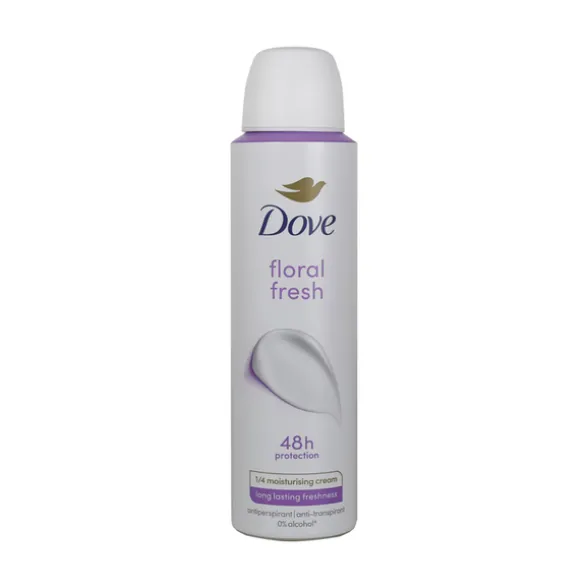 DOVE DEODORANTE FLORAL FRESH 48h SPRAY 150 ML