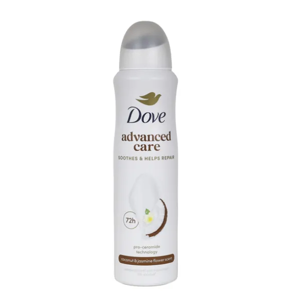 DOVE DEODORANTE SPRAY COCONUT & JASMINE FLOWER ADVANCED CARE 150 ML