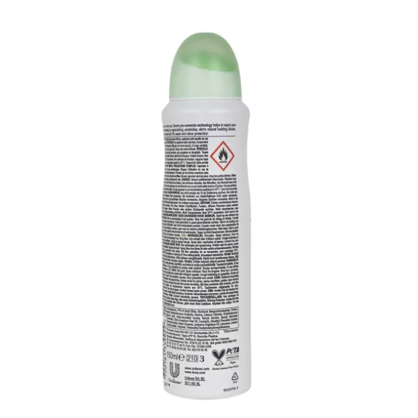 DOVE DEODORANTE SPRAY GO FRESH CUCUMBER & GREEN TEA ADVANCED CARE 150 ML