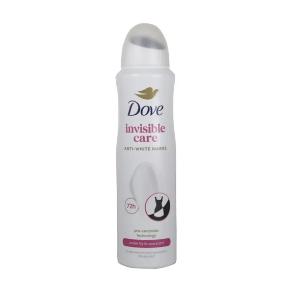 DOVE DEODORANTE SPRAY INVISIBLE CARE ADVANCED CARE 150 ML