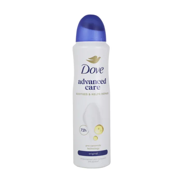 DOVE DEODORANTE SPRAY ORIGINAL ADVANCED CARE 150 ML
