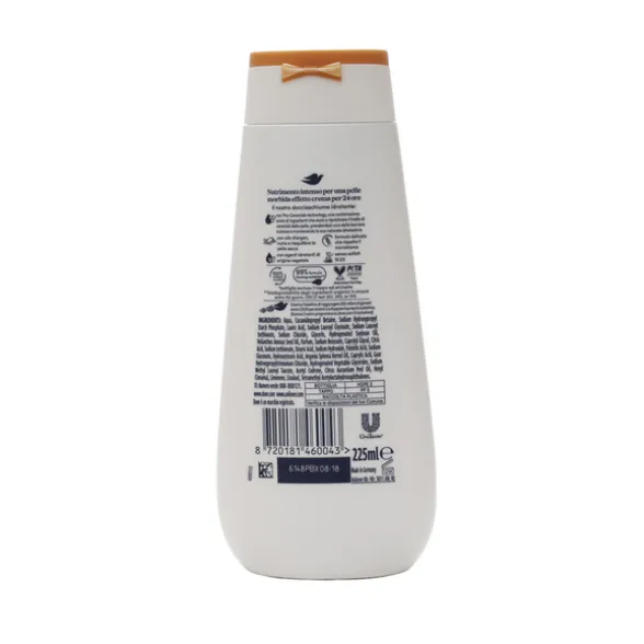 DOVE DOCCIA DOLCE NUTRIMENTO CON OLIO D'ARGAN 225 ML