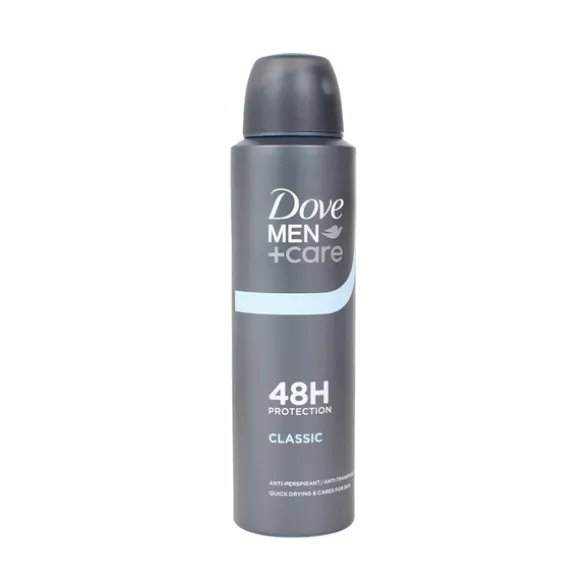DOVE MEN CARE DEODORANTE SPRAY 48h CLASSIC 150 ML