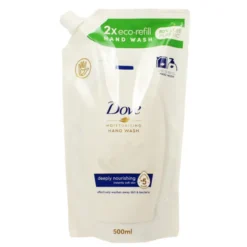 DOVE SAPONE LIQUIDO MANI RICARICA IDRATANTE 500 ML.