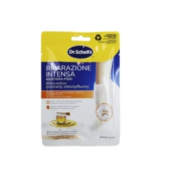 DR.SCHOLL'S PEDIMASK MASCHERA PIEDI RIPARA, IDRATA, RIGENERA CON MIELE DI MANUKA, UREA E BURRO DI KARITE' 1 PAIO