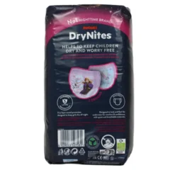 DRYNITES MUTANDINE ASSORBENTI BAMBINO USA E GETTA MEDIUM GIRL 4-7 ANNI 10 PZ PANNOLINI
