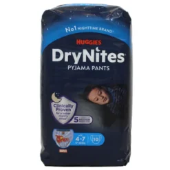 DRYNITES MUTANDINE ASSORBENTI BAMBINO USA E GETTA MEDIUM BOY 4-7 ANNI 10 PZ PANNOLINI