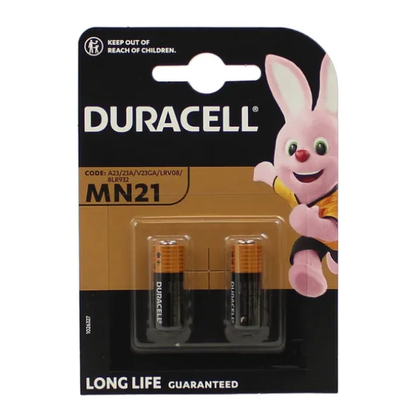 DURACELL BATTERIA ALKALINE MN21 A23 12V 2 PZ.