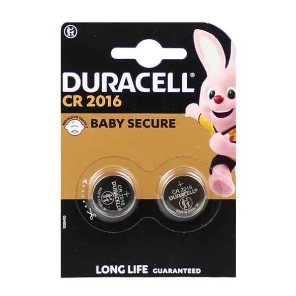 DURACELL BATTERIA LITHIUM LONG LASTING POWER 3 VOLT 2 PZ.2016