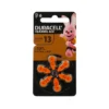 DURACELL BATTERIA PER APPARECCHI ACUSTICI 1,45 VOLT 6 PZ CODE 13 PR48