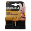DURACELL PLUS 100 9 V MN1304 BATTERIA TRANSISTOR BLISTER 1 PEZZO