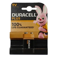 DURACELL PLUS 100 9 V MN1304 BATTERIA TRANSISTOR BLISTER 1 PEZZO