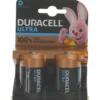 DURACELL ULTRA TORCIA 1,5V ALKALINE D/2 MX1300 BLISTER 2 PZ