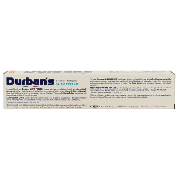 DURBAN'S DENTIFRICIO ALITO FRESCO 75 ML.