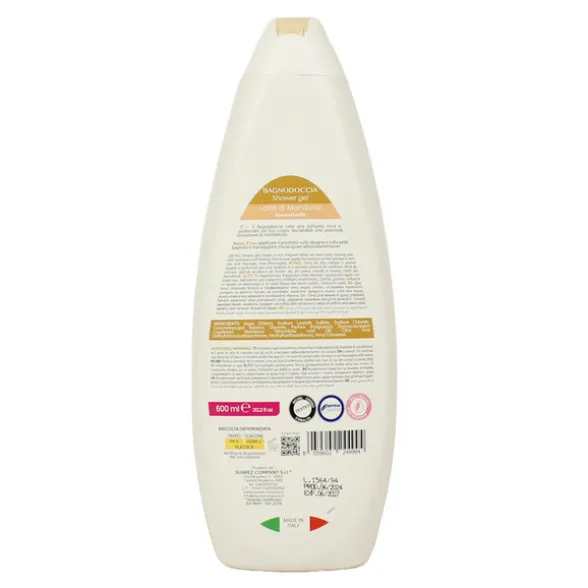ELODERMA BAGNODOCCIA CON LATTE DI MANDORLA 600 ML