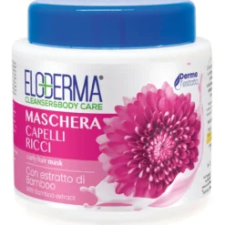 ELODERMA MASCHERA CAPELLI RICCI CON ESTRATTO DI BAMBOO 500 ML