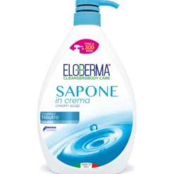 ELODERMA SAPONE MANI IN CREMA NEUTRO CON EROGATORE 1000 ML