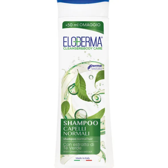 ELODERMA SHAMPOO CAPELLI NORMALI CON ESTRATTO DI TE' VERDE 300 ML