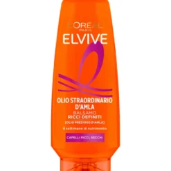 ELVIVE BALSAMO OLIO STRAORDINARIO D'AMLA RICCI DEFINITI CAPELLI RICCI, SECCHI 200 ML