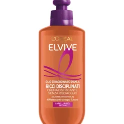 ELVIVE OLIO STRAORDINARIO CREMA DISTRICANTE SENZA RISCIACQUO RICCI DISCIPLINATI CAPELLI RICCI E SECCHI 200 ML