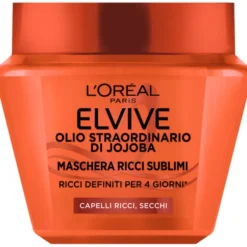 ELVIVE OLIO STRAORDINARIO MASCHERA JOJOBA RICCI SUBLIMI CAPELLI RICCI E SECCHI 300 ML