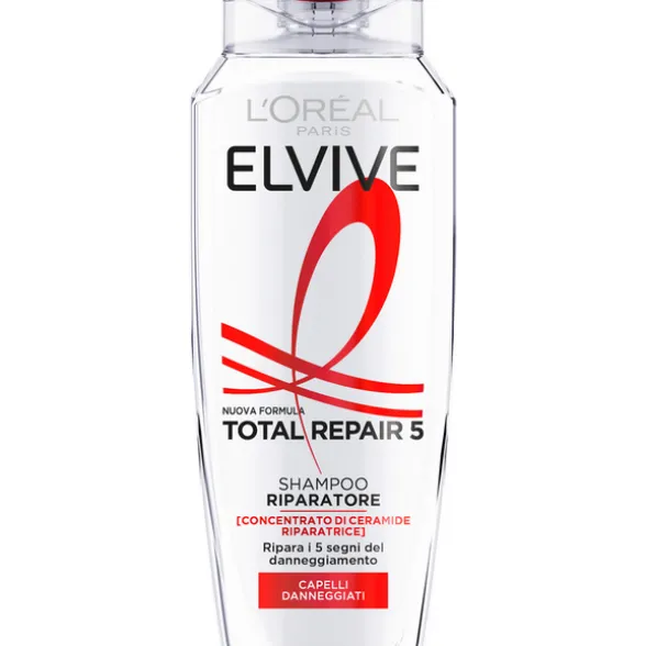ELVIVE SHAMPOO TOTAL REPAIR 5 RIPARATORE CAPELLI DANNEGGIATI 250 ML
