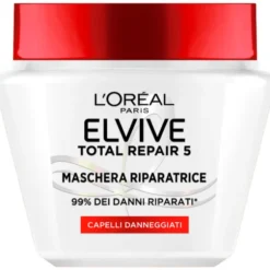 ELVIVE TOTAL REPAIR 5 MASCHERA RIPARATRICE CAPELLI DANNEGGIATI 300 ML