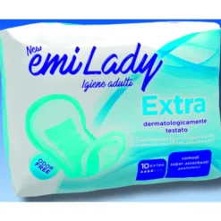 EMI ASSORBENTI LADY EXTRA ANATOMICI 10 PZ DISPOSITIVO MEDICO CE DI CLASSE 1