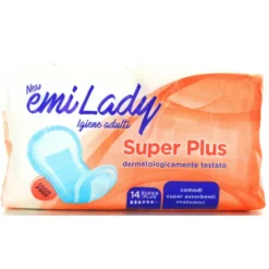 EMI ASSORBENTI LADY SUPER PLUS EXTRA LONG RIPIEGATO 14 PZ DISPOSITIVO MEDICO CE DI CLASSE 1