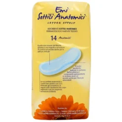EMI ASSORBENTI SOTTILI ANATOMICI COTTON EFFECT 14 PZ.DISTESO