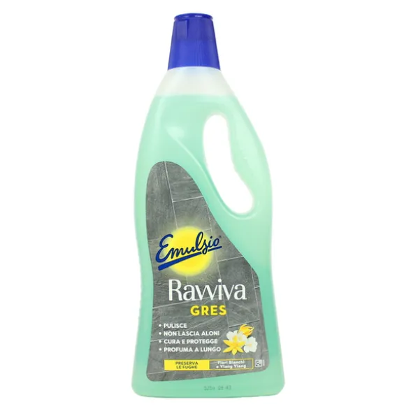 EMULSIO RAVVIVA DETERGENTE GRES FIORI BIANCHI E YLANG YLANG 750 ML