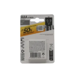 ENERGIZER AAA MINISTILO 1,5V ALKALINE POWER BLISTER 4 PZ