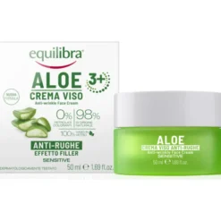 EQUILIBRA ALOE CREMA VISO ANTI RUGHE EFFETTO FILLER SENSITIVE 50 ML